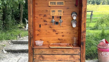 Pivní samoobslužná budka Ptenský Dvovek - Česko