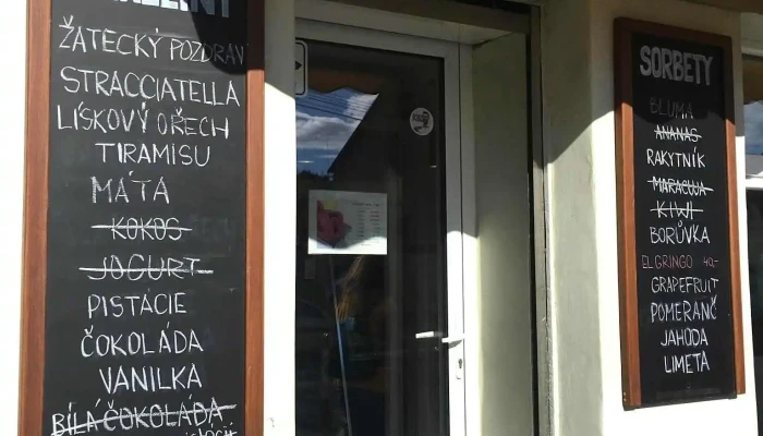 2ad Zmrzlina -  Menu - Masarykova 20