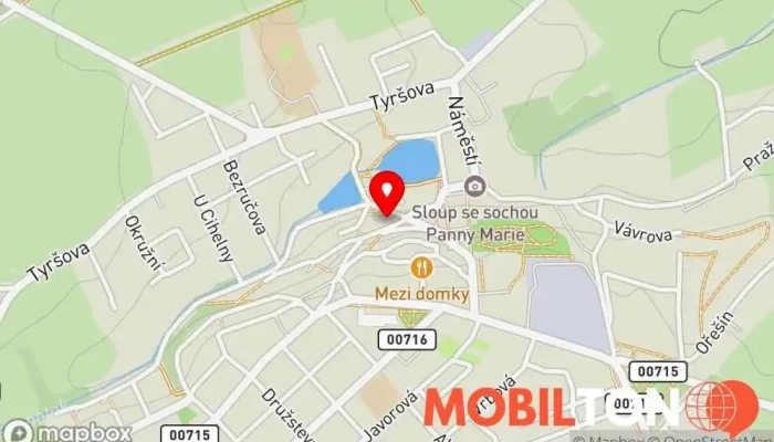 mapa Aktoffka Art Club Restaurace, Umělecká scéna, Hospoda v Oty Pavla 246