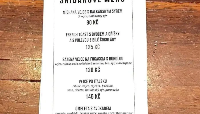 Alfocaccia -  Menu - 2 Nymburk 2 Cz, Kostelní 41