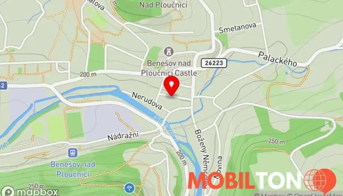 mapa AlzaBox Prodej elektroniky v Dvořákova 694