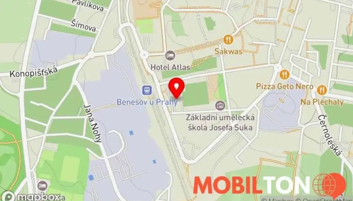 mapa Alza.cz pobočka Benešov Prodej elektroniky, Prodej domácích spotřebičů, Prodejna fotoaparátů, Prodejna příslušenství k mobilním telefonům, Prodej mobilních telefonů, Prodejna počítačových potřeb, Prodej výpočetní techniky, Prodejna her, Domácí potřeby v Žižkova 532