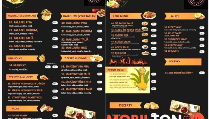 Amber Grill Kebab Pizza Od Vlastnika - Nádražní 307