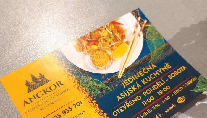 Angkor -    Cambodian Thai Restaurant Mlada Boleslav I - Mladá Boleslav I