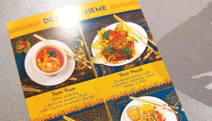 Angkor -    Cambodian Thai Restaurant Telefon - Mladá Boleslav I