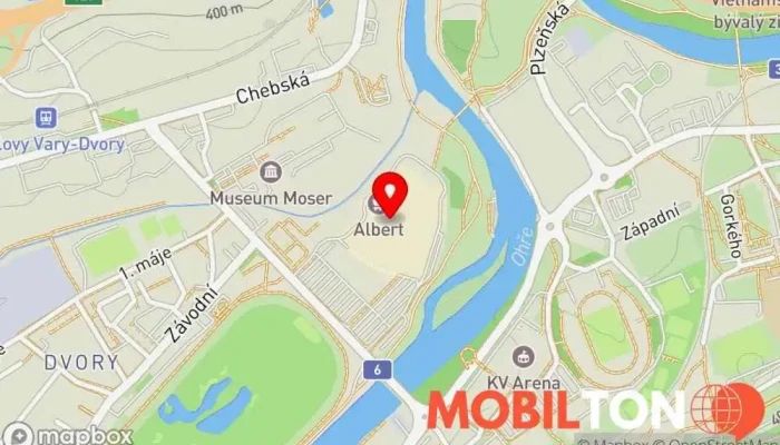 mapa Apple Doctor - Servis Apple iPhone Karlovy Vary Prodejna příslušenství k mobilním telefonům v Dvory