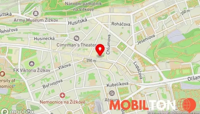 mapa appleguru.cz Opravna telefonů, Opravy počítačů, Opravna elektroniky, Opravna mobilních telefonů v Praha 3-Žižkov