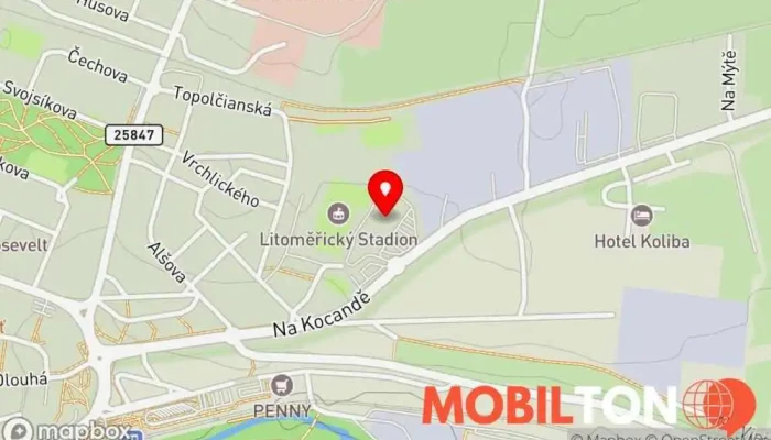 mapa Armenia Kebab Obchod s kebabem v Na Kocandě 2201