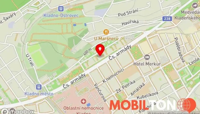 mapa ASIA FAST FOOD Vietnamská restaurace, Rychlé občerstvení v Československé armády 3231