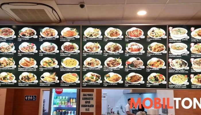 Asian Wok -  Menu - Czech Republic