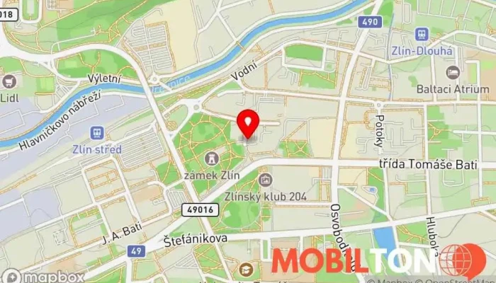 mapa ATAcomp s.r.o. Prodej výpočetní techniky, Opravy počítačů, Počítačová podpora a služby v Soudní 4