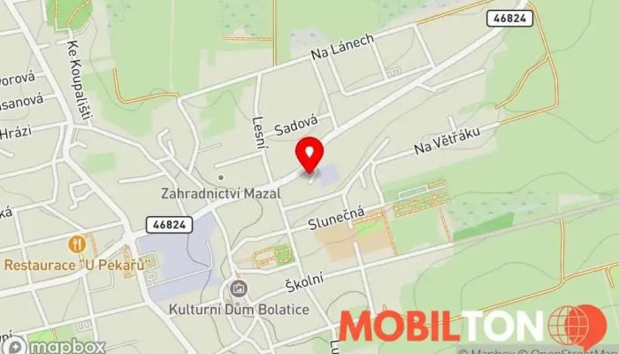 mapa Auto Moto Servis HUK Autoservis v Ratibořská 274/8