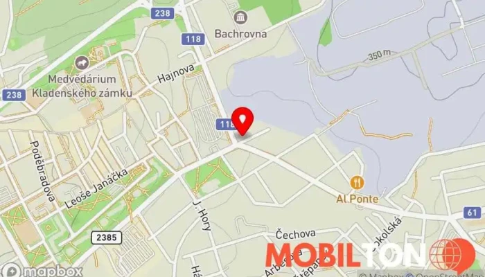 mapa AutoDaFood Restaurace v Ocelárenská