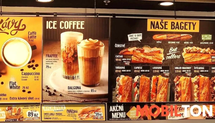Bageterie Boulevard Mlada Boleslav Menu - Mladá Boleslav Ii