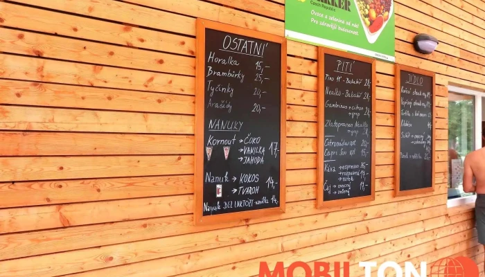 Bar A Restaurace V Prirodnim Koupalisti Divisov Menu - Czech Republic