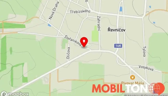 mapa Baráčnická Rychta Hospoda v Štefanikova 149