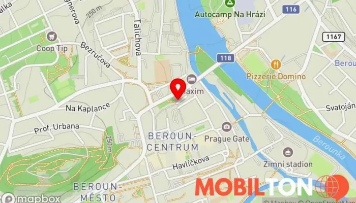 mapa Barrande Tapas bar, Vinárna, Vinotéka v nám. Joachima Barranda 16