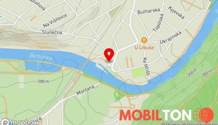 mapa Bašta u Berana Restaurace v Dr. Janského 606