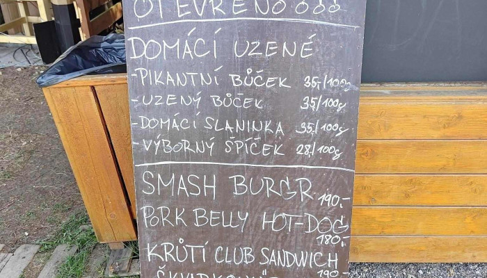 Bbq Bouda -  Menu - U Čeperky