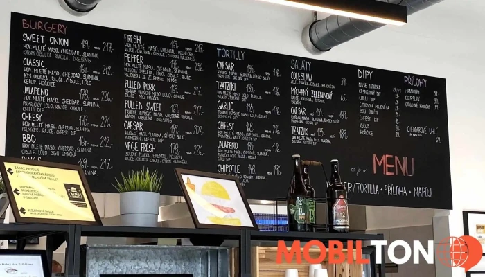 Bens Burger Menu - Benátky Nad Jizerou I