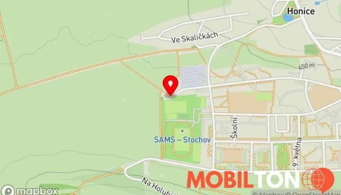 mapa Bikers Bar Vodárna Bar a gril v K Vodojemu 534