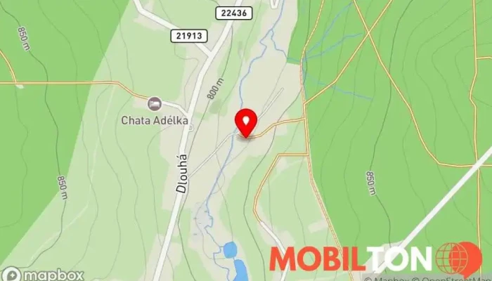 mapa Bílý dům Kovářská Hospoda v Tovární 147