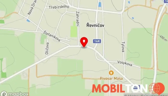 mapa BIMA spol. s r.o. Pronájem rekreačního apartmánu, Penzion, Hostinec s ubytováním, Restaurace v Karlovarská 164