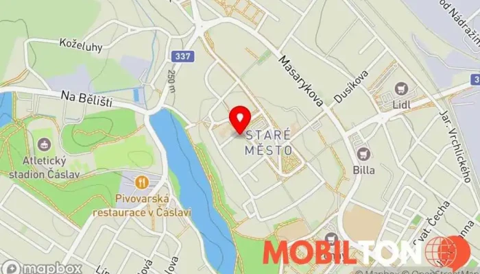 mapa Bistro #85 Bistro v Staré Město