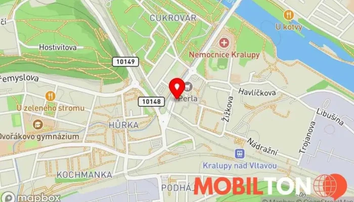mapa Bistro Bistro v Jiráskova 114