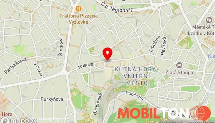 mapa Bistro Bistro v Vnitřní Město