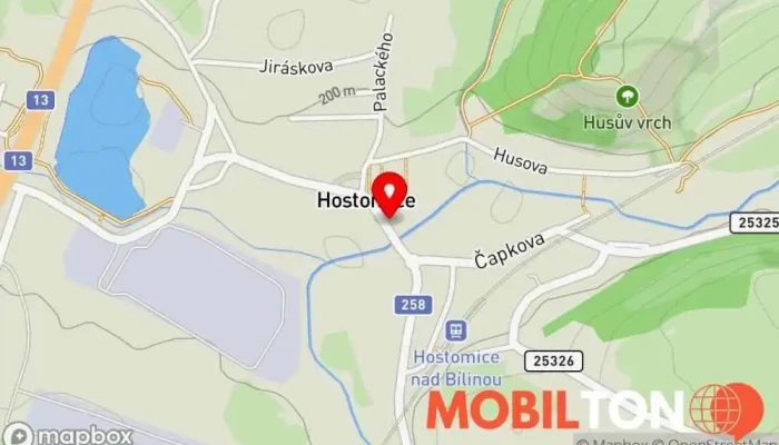mapa bistro Restaurace v 5. května 15