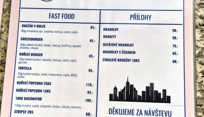 Bistro Americano -  Hledam - Nádražní 108