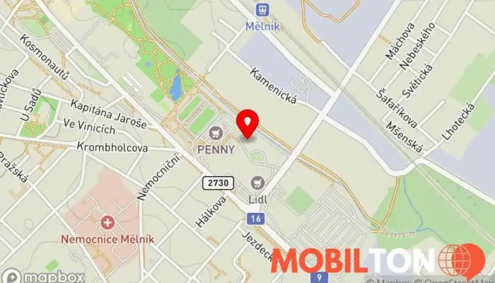 mapa Bistro Brambora Kavárna, Bistro v U Potoka 4391 276 01