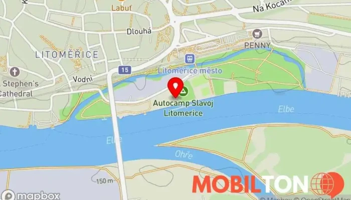 mapa Bistro-Cyklo u Tomma a Majdy Restaurace v Střelecký ostrov 1008/8