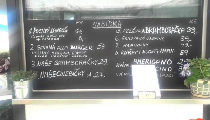 Bistro Garden -  Menu - Lázeňská 58/1