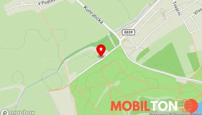 mapa Bistro Jinak Bistro v U Geofyzikálního ústavu 252/43