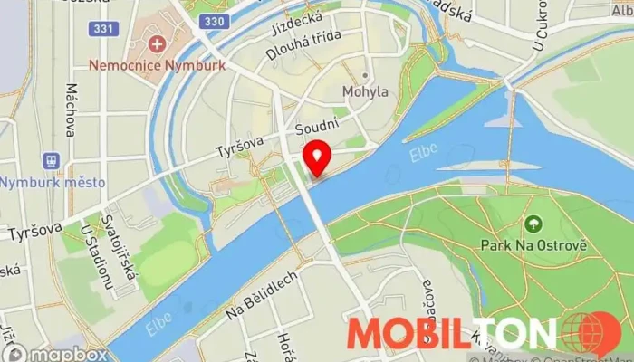mapa Bistro kafemlejn Bistro v Na Přístavě