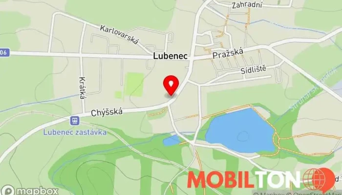 mapa Bistro na cestách Bistro v Chýšská 3