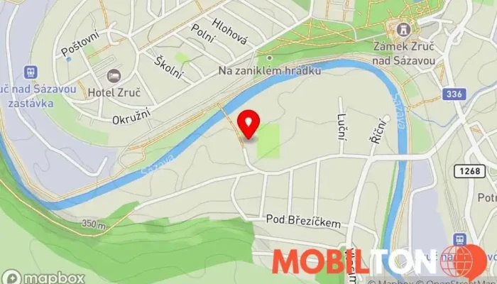 mapa Bistro na stadionu Bistro, Rychlé občerstvení v Ke Stadionu 1032