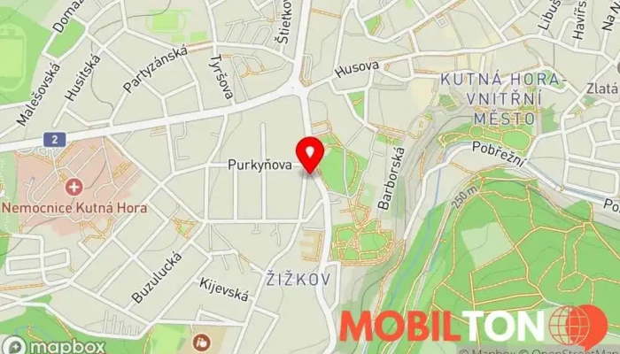 mapa Bistro & Pub Barbora Restaurace v Kremnická 163/12