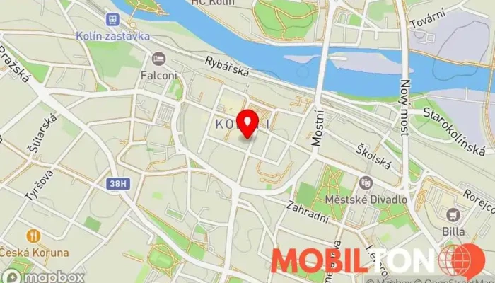 mapa Bistro TRADICE 1894 Restaurace v Kouřimská 10