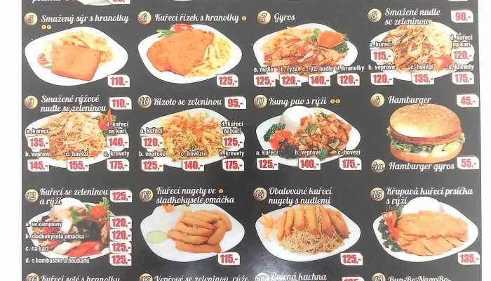 Bistro U Cendy Menu - Husova 147/147