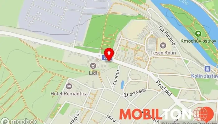 mapa Bistro u Elišky Bistro, Rychlé občerstvení v Pražská 1056