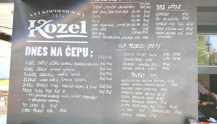 Bistro U Kozicek Menu - Ringhofferova 1