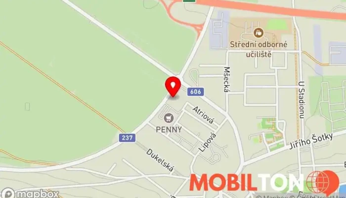 mapa Bistro u myčky Restaurace v Nové Strašecí