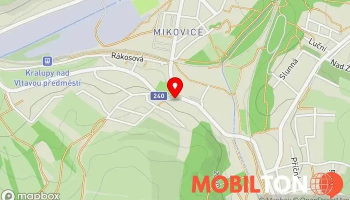 mapa Bistro u Řezníka Bistro v Mikovice