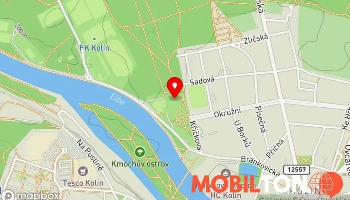 mapa Bistro U Stapu Restaurace v Brankovická