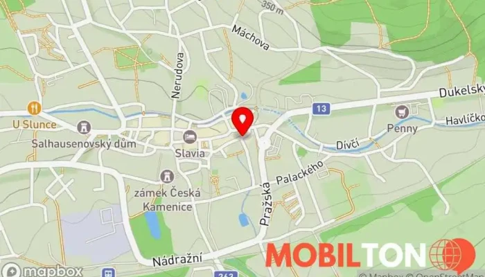 mapa Bistro U Vondracku Bufetová restaurace v Nám. 28. října 152