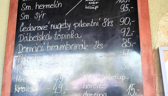 Bistro Vedlepily -  Menu - V Cihelnách 568