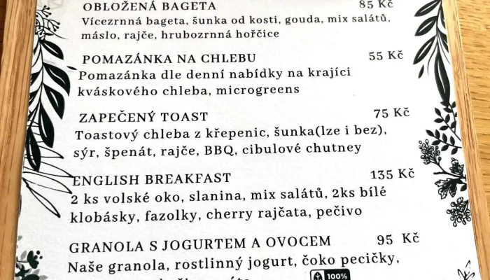 Bistro Vesmirek Menu - Příbram I